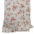 Tovaglia con balza Lovely Shabby serie Garden cm.160x200