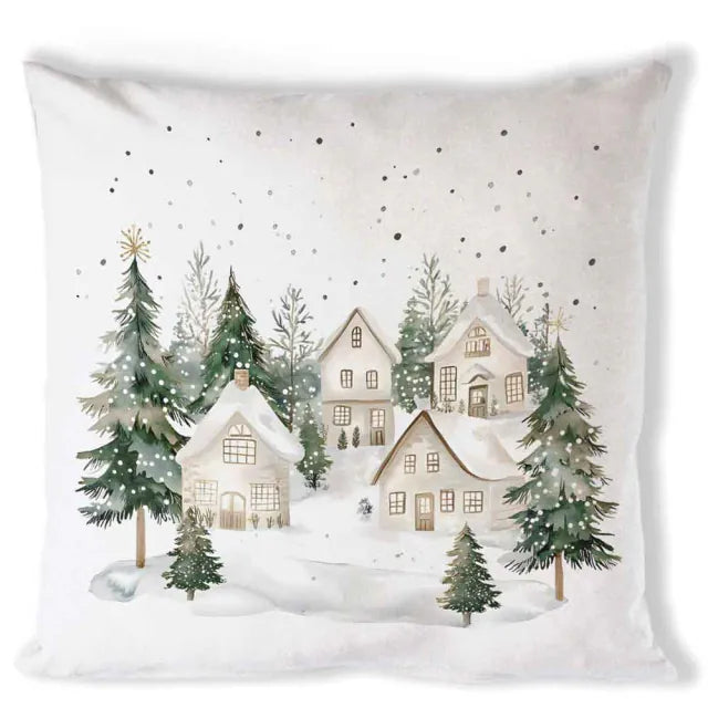 Fodera per cuscino 40x40 cm case innevate
