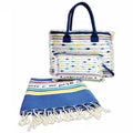 Set telo mare +borsa e pochette love fish