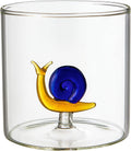 Bicchiere in vetro lumaca vetro borosilicato
