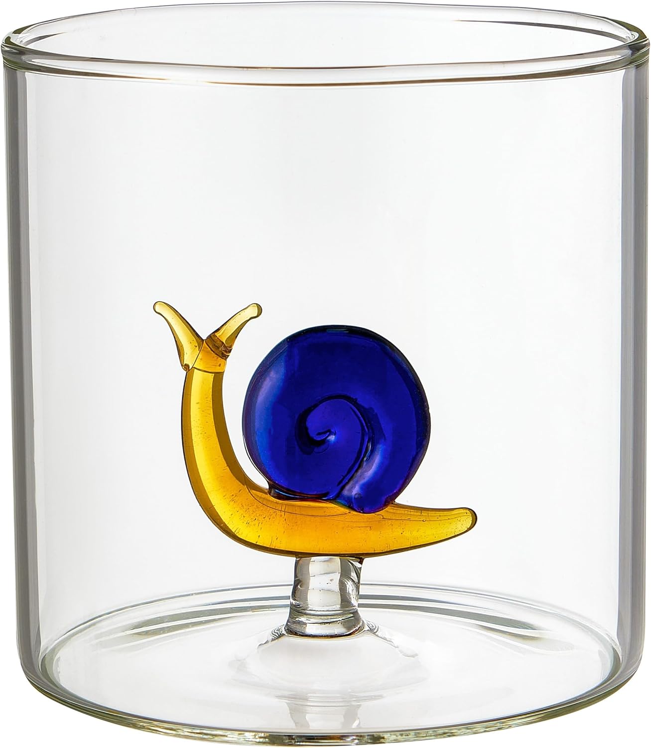 Bicchiere in vetro lumaca vetro borosilicato