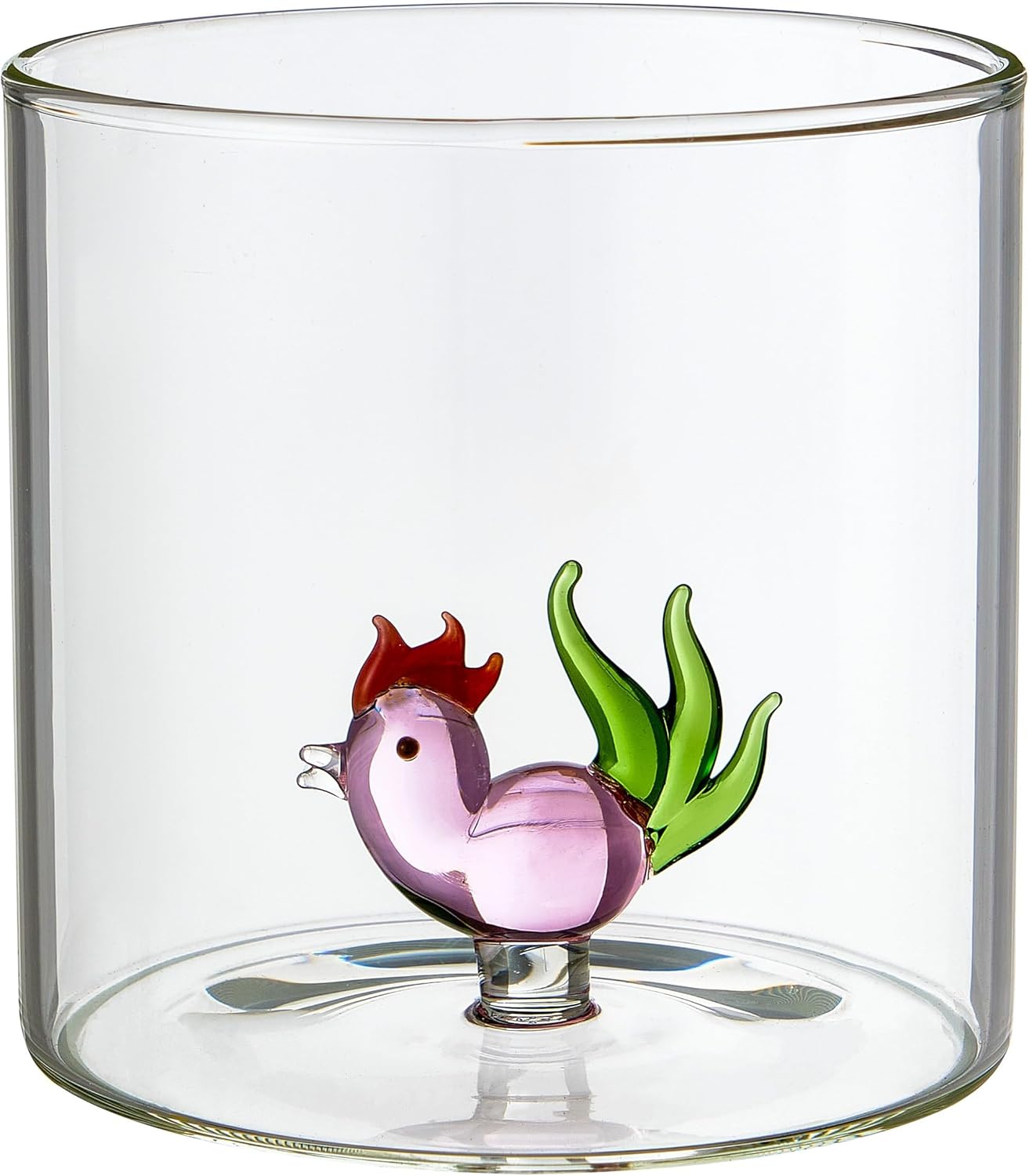 Bicchiere in vetro borosilicato gallo