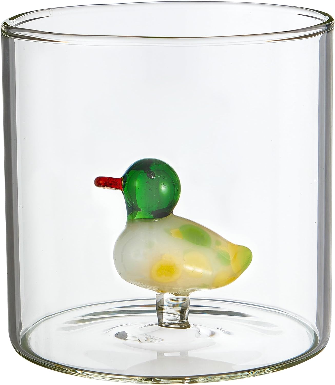 Bicchiere in vetro borosilicato anatra