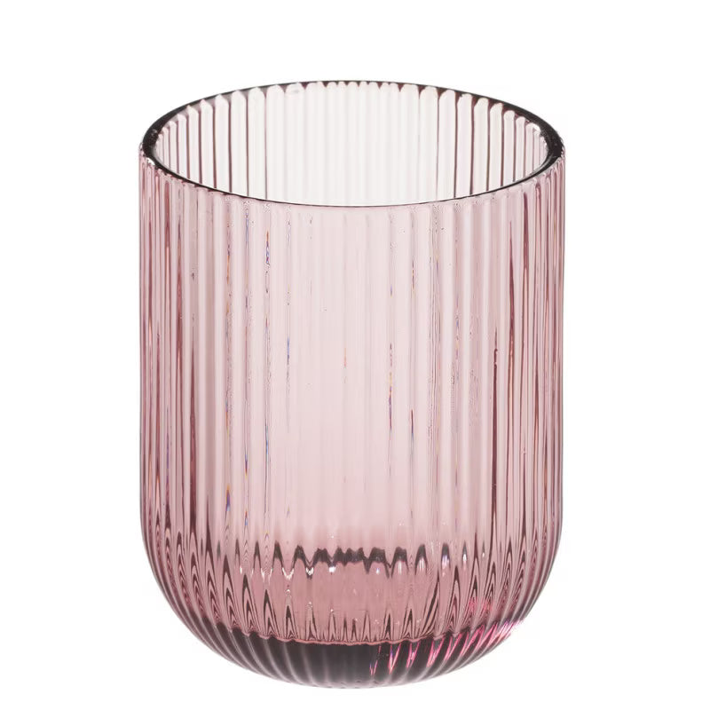 Bicchiere in Vetro Rosa250 ML Mercury