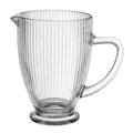Caraffa vetro trasparente Lt. 1,50 RIGHE