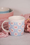 Tazza con cuori e rose blu 350 ml Isabelle Rose