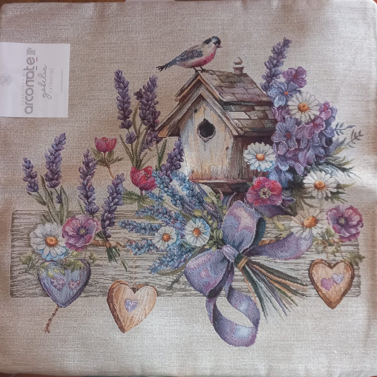 Fodera cuscino gobelin 45x45