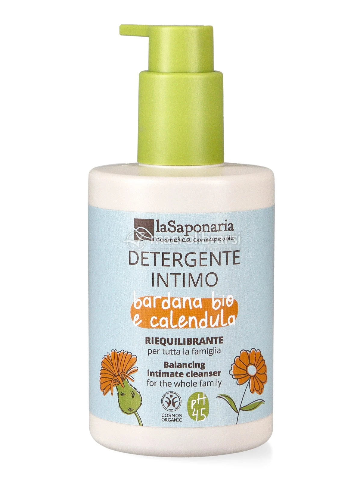 Detergente intimo riequilibrante - Bardana Bio e Calendula (FORMATO: 250 ml)