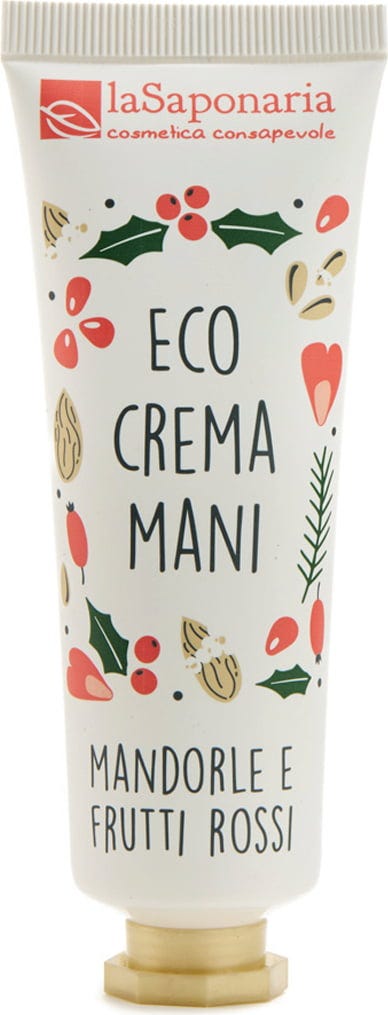 Crema mani Mandorle & Frutti rossi , La Saponaria