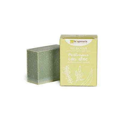 Sapone mediterraneo con aloe (FORMATO: 100 g)