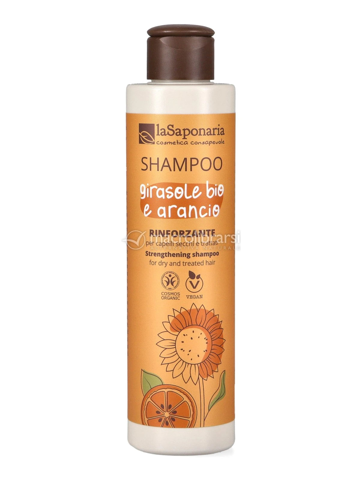 Shampoo Bio Rinforzante Girasole (FORMATO: 200 ml),La Saponaria