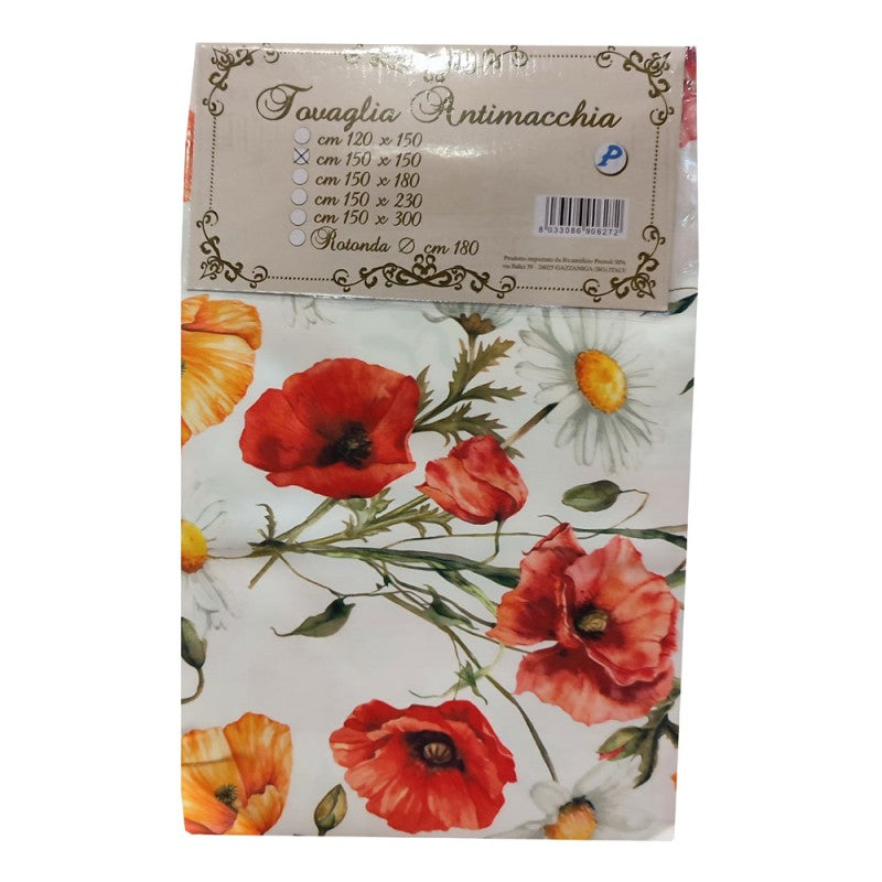 TOVAGLIA ANTIMACCHIA PAPAVERI PEZZOLI
