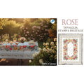 TOVAGLIA COTONE DIGITALE ROSE PEZZOLI