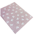 TOVAGLIA MISTO COTONE MIROS FIOCCHETTO PEZZOLI 140x180 COLORE ROSA