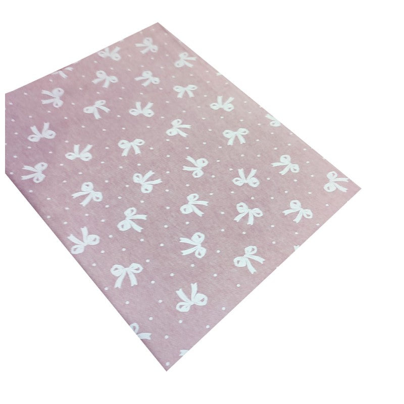 TOVAGLIA MISTO COTONE MIROS FIOCCHETTO PEZZOLI 140x180 COLORE ROSA